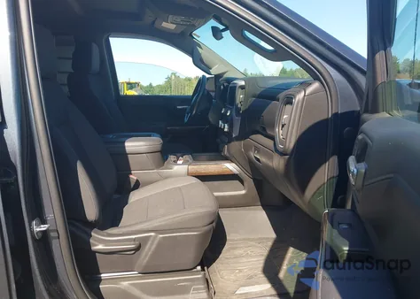 2021 GMC Sierra 1500 4Wd Double Cab Standard Box Elevation from USA, damaged, VIN 1GTR9CED6MZ241850